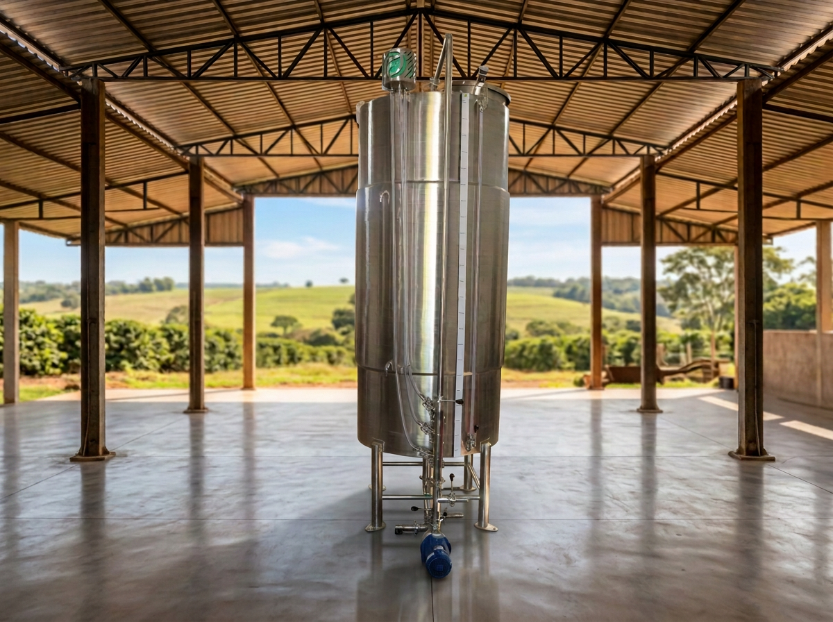 Biorreatores do sistema On Farm